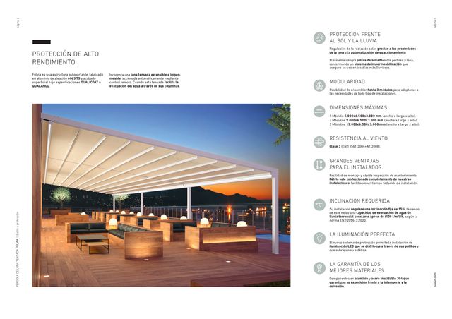 Tecnihogar Canarias 2014 pergola fluvial